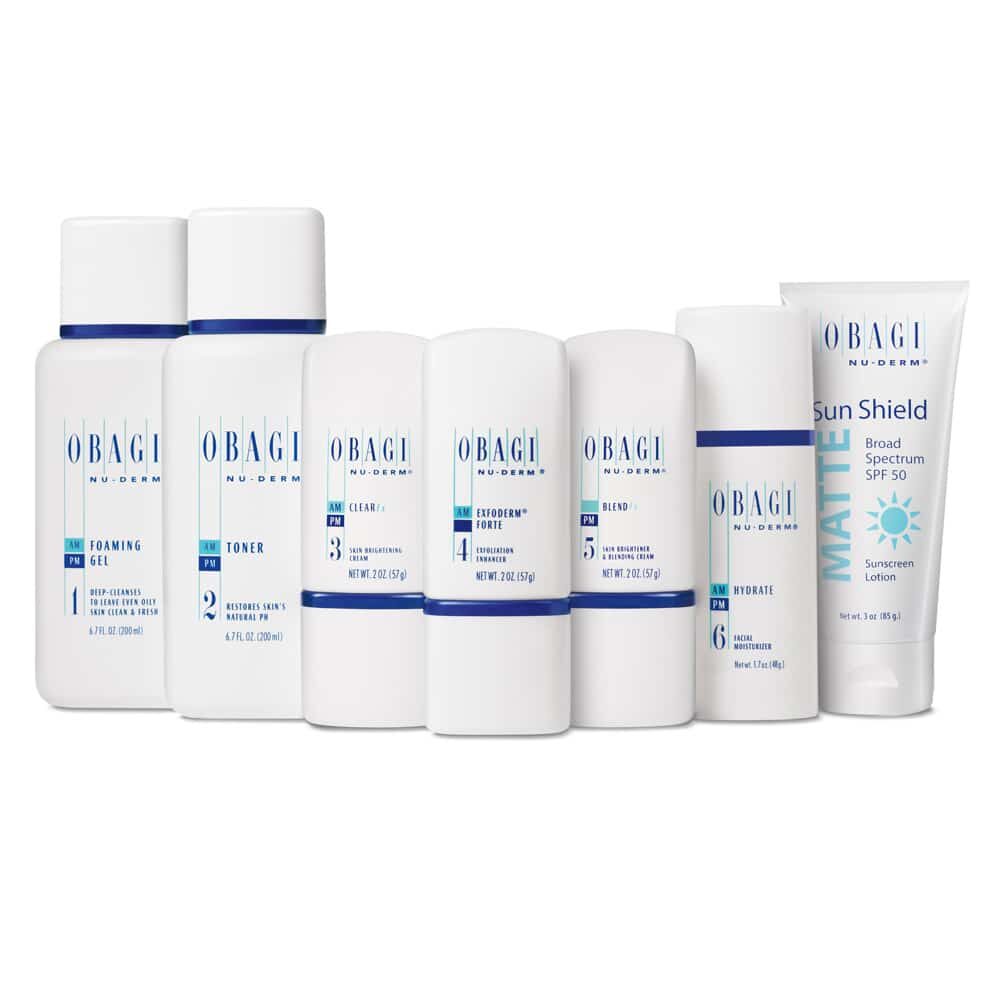 Picture of Obagi Nu-Derm Fx 7 piece Starter System - Normal to Oily